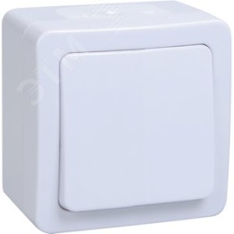 Выключатель IEK Гермес Plus 10А IP54 ВС20-1-0-ГПБ бел.