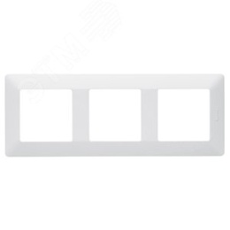 Legrand Valena-L 754003 рамка 3-поста белая