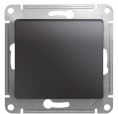 Выключатель GLOSSA GSL001311 1кл, графит