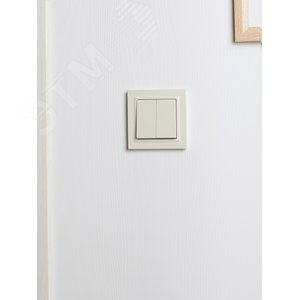 Рамка IEK BRITE 1пост бежевый