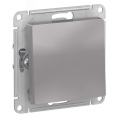 Выключатель AtlasDesign ATN000311 1кл, алюминий, механизм