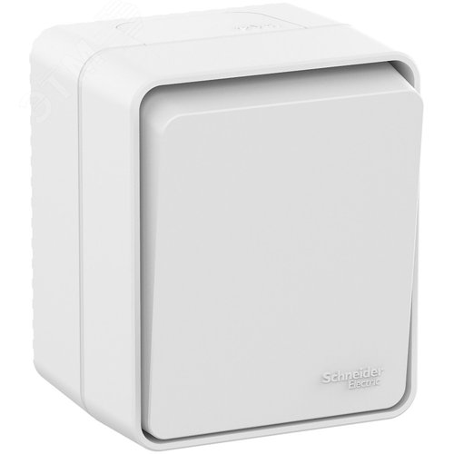 Выключатель AtlasDesign PROFI54 ATN540111 1кл белый