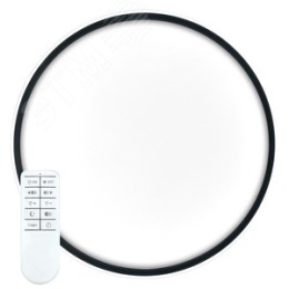 Светильник Feron AL5800 RING 80W 3000-6000K Черный