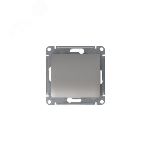 Выключатель GLOSSA GSL001211 1кл, механизм, платина