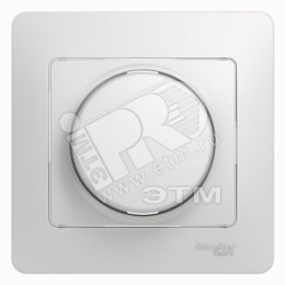Диммер GLOSSA GSL000134 белый, поворотный в сборе 300Вт