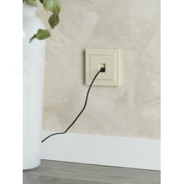 Рамка IEK BRITE 1пост бежевый