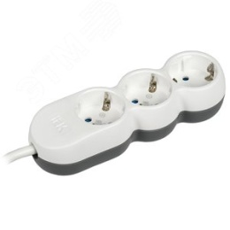 Удлинитель IEK UNO 3*5м c заземлением 