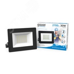Прожектор GAUSS 613100330 30Вт 220-240В 6500k IP65 