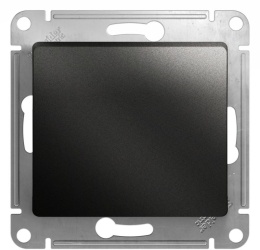 Переключатель GLOSSA GSL000771 1кл, перекресный, антрацит