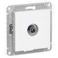 Розетка AtlasDesign ATN000193 TV, белый, механизм