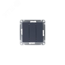 Выключатель AtlasDesign ATN000731 3кл, грифель, механизм