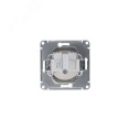 Розетка GLOSSA GSL001243 1-ая с/з платина