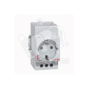 Розетка Legrand 004285 10/16А на DIN-рейку