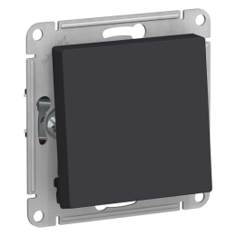 Переключатель AtlasDesign ATN001061 1кл, карбон, механизм