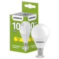 Лампа GENERICA LED10 10W E14 3000K шар матовый