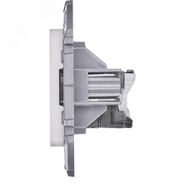 Розетка INSPIRIA 673830 RJ 45 кат 6 UTP белая