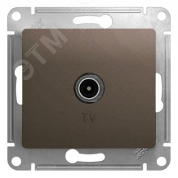 Розетка GLOSSA GSL000893 TV шоколад