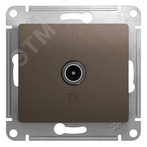 Розетка GLOSSA GSL000893 TV шоколад