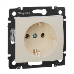 Legrand Valena 774320 Розетка 2к+3нем.ст. мех. сл.кость 