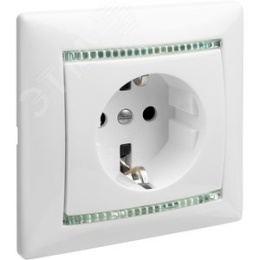 Legrand Valena 774420 Розетка 2к+3нем.ст. мех. белый 