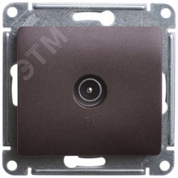 Розетка GLOSSA GSL000891 TV шоколад