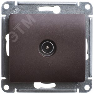 Розетка GLOSSA GSL000891 TV шоколад