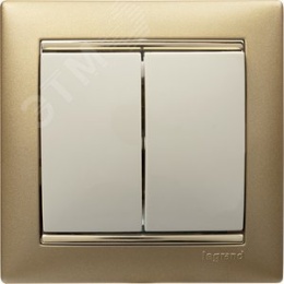 Legrand Valena 774305 выключатель 2кл сл.кость 