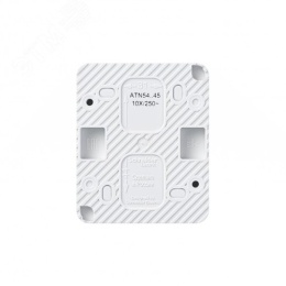 Розетка AtlasDesign PROFI54 ATN540145 1-ая с/з белый