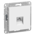 Розетка AtlasDesign ATN000181T RJ11 в рамку белый