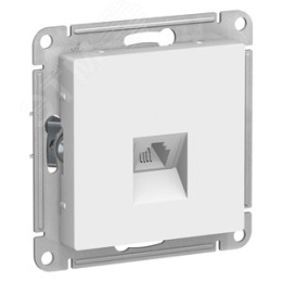Розетка AtlasDesign ATN000181T RJ11 в рамку белый