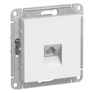 Розетка AtlasDesign ATN000181T RJ11 в рамку белый
