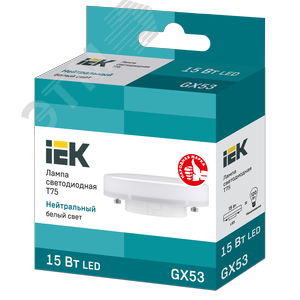 Лампа IEK LED15 15W 220V GX53 4000K