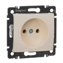 Legrand Valena 774316 Розетка 2к винты мех. сл.кость 774316 
