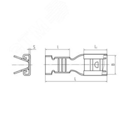 Разъем неизол. КВТ 85669 РП-М 1,5-4,8