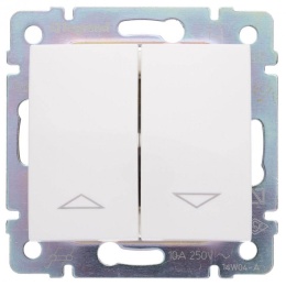 Legrand Valena 774404 выключатель управл.жалюзи мех бел. 