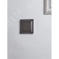 Переключатель IEK BRITE 1кл сталь