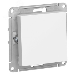 Выключатель AtlasDesign ATN000111 1кл, белый, механизм