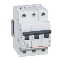 Авт.выкл. Legrand RX3 С16А 3П 6000 419708