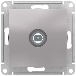 Розетка AtlasDesign ATN000393 TV, алюминий, механизм