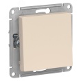Выключатель AtlasDesign ATN000211 1кл, бежевый, механизм
