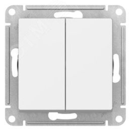 Выключатель AtlasDesign ATN001351 2кл, лотос, механизм