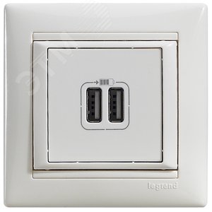 Legrand Valena 774451 Рамка 1П белый 