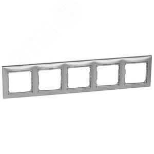 Legrand Valena 770155 Рамка 5П алюминий 