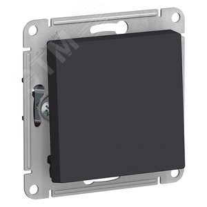 Переключатель AtlasDesign ATN001071 1кл перекр. карбон, механизм