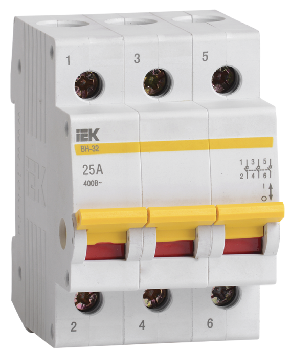 Выключатель нагрузки IEK 25А 3Р ВН-32 