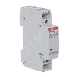 Контактор модульный ABB ESB-20-20 (2но) катушка управления 220В AC 