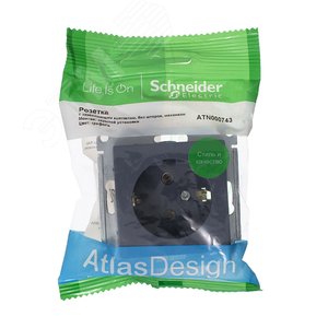 Розетка AtlasDesign ATN000743 c/з механизм, грифель