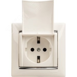 Legrand Valena 774422 Розетка 1к винты с крышкой белая 