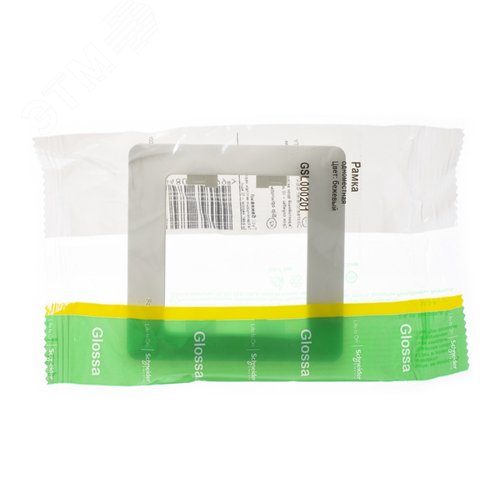 Рамка GLOSSA GSL000201 1пост бежевая