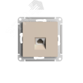 Розетка AtlasDesign ATN001283 RJ45 песочный, механизм